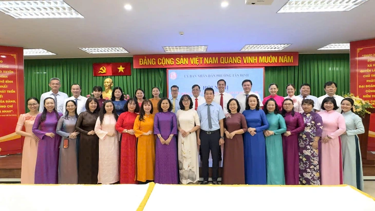 Sắp xếp trường học ở phường Tân Định, TP.HCM: Hiệu trưởng, hiệu phó được bổ nhiệm ra sao? - Ảnh 1.