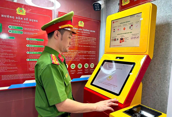 Trạm Cảnh sát thông minh đi vào hoạt động tại Thanh Hóa - Ảnh 2.