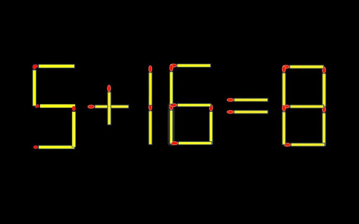Thử tài IQ: Di chuyển một que diêm để 8+22=8 thành phép tính đúng - Ảnh 7.