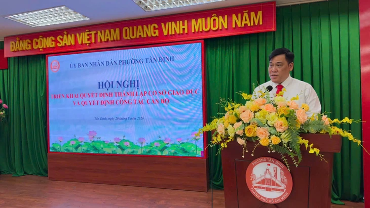 Sắp xếp trường học ở phường Tân Định, TP.HCM: Hiệu trưởng, hiệu phó được bổ nhiệm ra sao? - Ảnh 2.