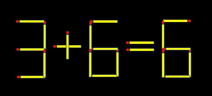 Thử tài IQ: Di chuyển một que diêm để 6-8=3 thành phép tính đúng - Ảnh 2.