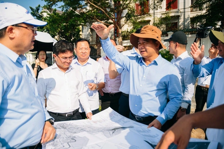 Chủ tịch TP.HCM Nguyễn Văn Được khảo sát loạt dự án lớn ở Bà Rịa - Vũng Tàu - Ảnh 1.