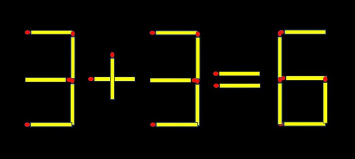 Thử tài IQ: Di chuyển một que diêm để 8+22=8 thành phép tính đúng - Ảnh 1.