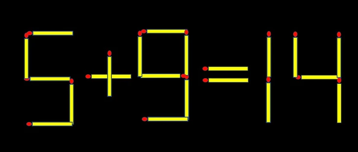 Thử tài IQ: Di chuyển một que diêm để 13+2=8 thành phép tính đúng - Ảnh 1.