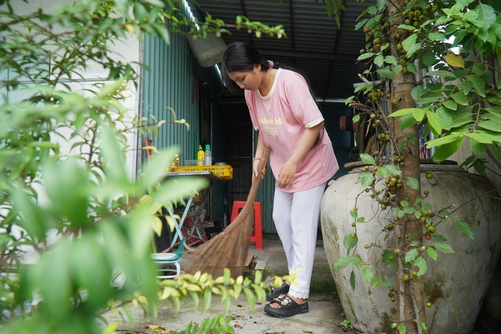 Tân sinh viên vượt khó Xuân Giao quyết tâm theo đuổi giấc mơ học hành gần mẹ - Ảnh 6.