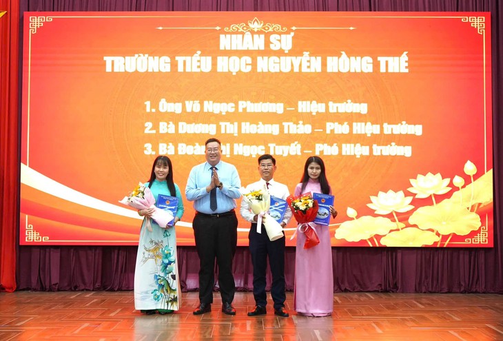 Sắp xếp trường học ở xã Nhà Bè: từ 25 còn 17 trường - Ảnh 1.