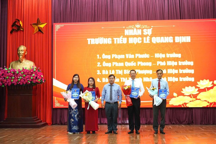 Sắp xếp trường học ở xã Nhà Bè: từ 25 còn 17 trường - Ảnh 2.