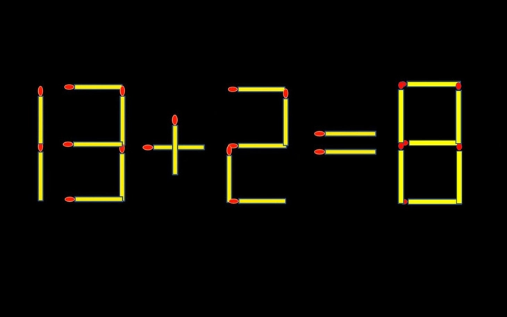 Thử tài IQ: Di chuyển một que diêm để 6-8=3 thành phép tính đúng - Ảnh 7.