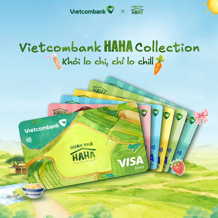 Mở thẻ Vietcombank Haha, cơ hội vào hậu trường Quán Nhà Haha - Ảnh 1.