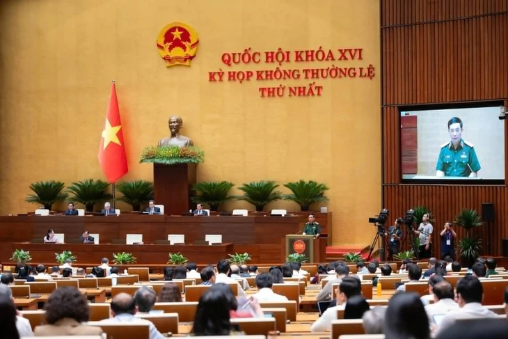 Đại tướng Phan Văn Giang: Chính trị viên Ban chỉ huy quân sự cấp xã là sĩ quan chính quy - Ảnh 3.