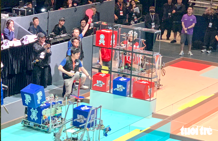 Đội Hong Kong 1 vô địch ABU Robocon 2026, đội robot Việt Nam đoạt giải 3 - Ảnh 1.