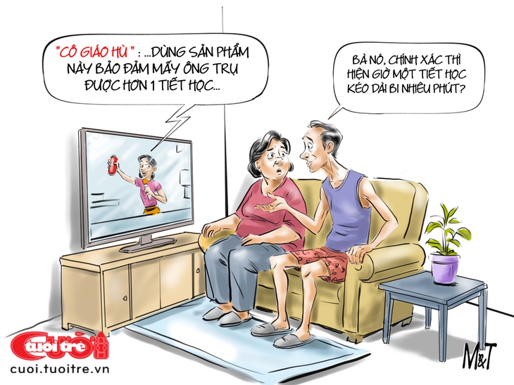 'Cô giáo Hù' và sản phẩm trị yếu sinh lý - Ảnh 1.