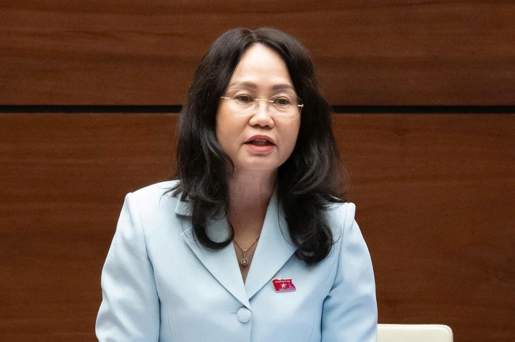 Bộ trưởng Lâm Thị Phương Thanh giải trình đề xuất di dời di tích làm đường kết nối sân bay Gia Bình với Hà Nội - Ảnh 1.
