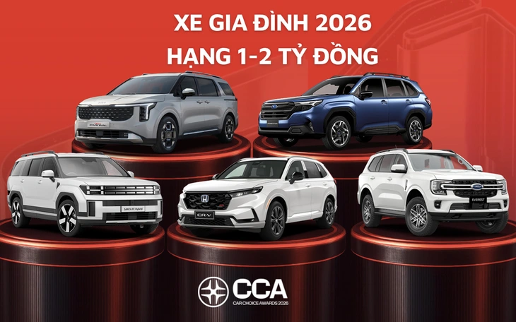 Từ xe 188 triệu đến xe tiền tỉ: Top 5 đề cử Car Choice Awards 2026 gọi tên ai? - Ảnh 4.