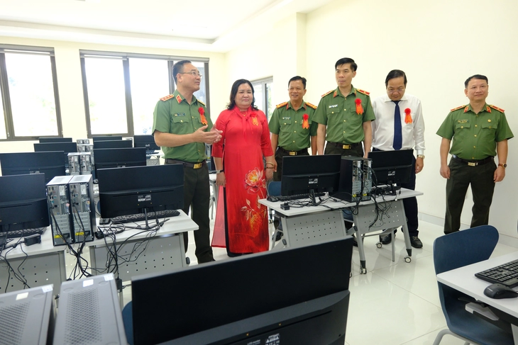 Tây Ninh có Trường Văn hóa Công an nhân dân IV hiện đại cải tạo từ trụ sở công an ở phường Tân Ninh - Ảnh 3.