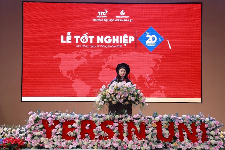 Lễ tốt nghiệp YersinUni 2023: Kỷ niệm 20 năm và cơ hội nghề nghiệp cho sinh viên - Ảnh 4.