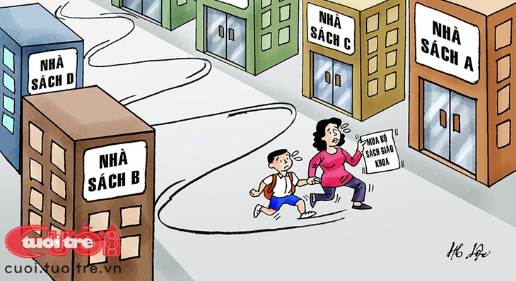 Tình trạng khan hiếm sách giáo khoa đã hạ nhiệt - Ảnh 1.