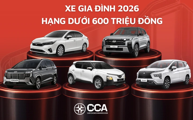 Từ xe 188 triệu đến xe tiền tỉ: Top 5 đề cử Car Choice Awards 2026 gọi tên ai? - Ảnh 2.
