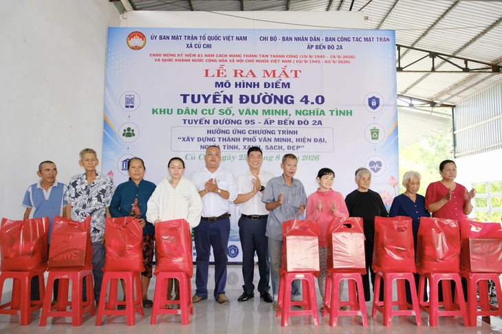 Củ Chi ra mắt mô hình điểm 'Tuyến đường 4.0 - Khu dân cư số văn minh, nghĩa tình' - Ảnh 3.