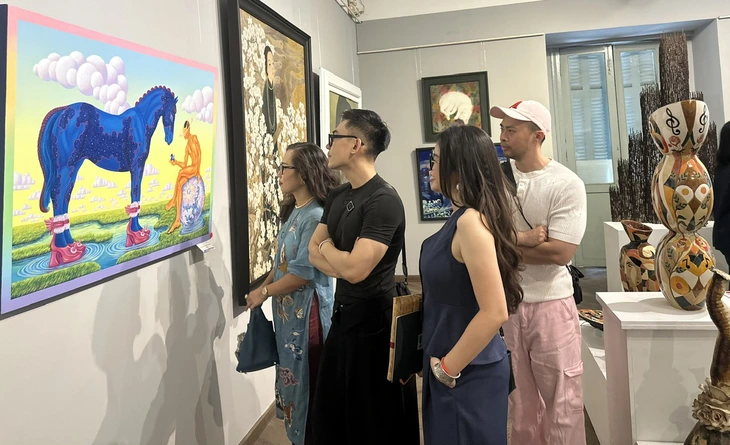 Có gì lạ trong trại sáng tác 2026 của Hội Mỹ thuật TP.HCM? - Ảnh 6.