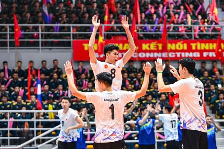 Tuyển bóng chuyền Quân đội nhân dân Việt Nam bảo vệ thành công ngôi vô địch ASEAN mở rộng 2026 - Ảnh 1.