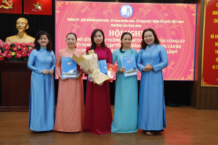 Phường Cầu Ông Lãnh sắp xếp trường học: từ 11 còn 7 trường - Ảnh 4.