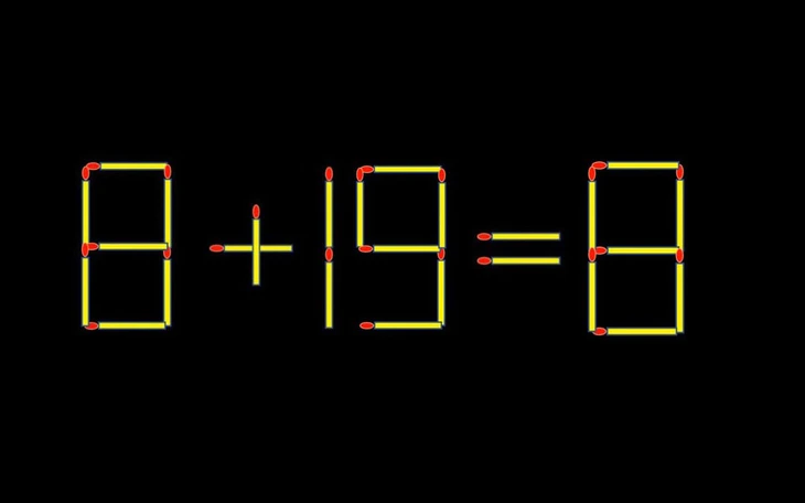Thử tài IQ: Di chuyển một que diêm để 8+13=7 thành phép tính đúng - Ảnh 7.