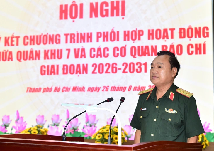 Quân khu 7 kỳ vọng báo chí lan toả hình ảnh, phẩm chất "Bộ đội Cụ Hồ" thời kỳ mới - Ảnh 2.