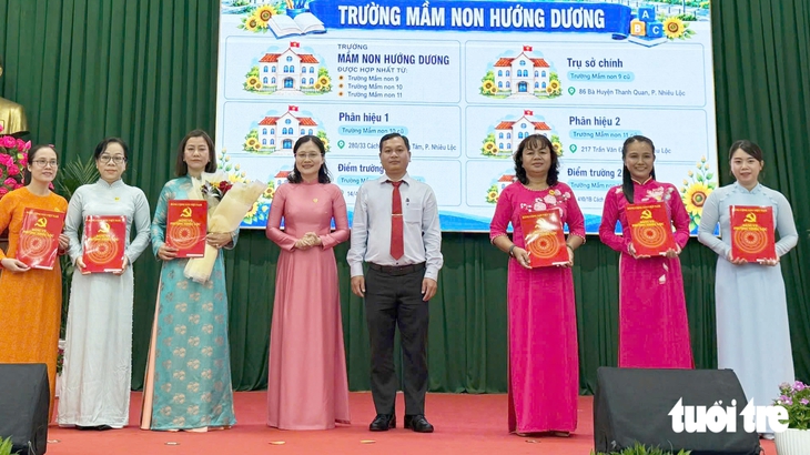 Phường Nhiêu Lộc sắp xếp 15 trường thành 5 trường công lập mới - Ảnh 1.