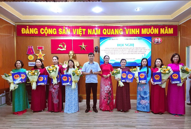 Phường Bảy Hiền giảm hơn một nửa trường, có 3 trường tiểu học xếp thành 1 - Ảnh 2.