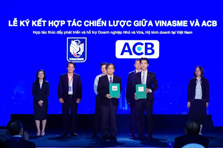 ACB bắt tay VINASME hỗ trợ doanh nghiệp khơi thông nguồn lực - Ảnh 1.