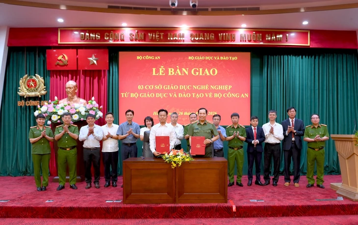Chuyển 3 trường cao đẳng về Bộ Công an - Ảnh 1.