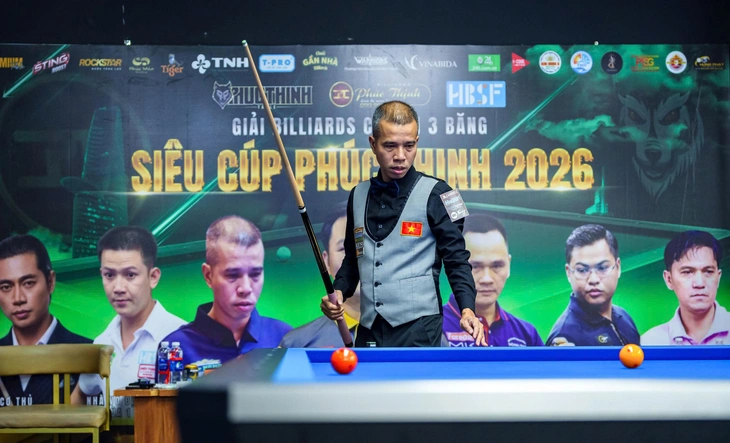 Trần Quyết Chiến bị loại 'sốc' ngay ngày ra quân Siêu cúp billiards - Ảnh 1.