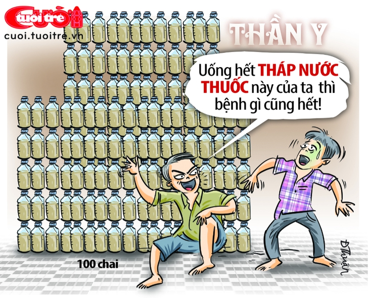 Thần y và 'liệu trình 100 chai thần dược' - Ảnh 1.