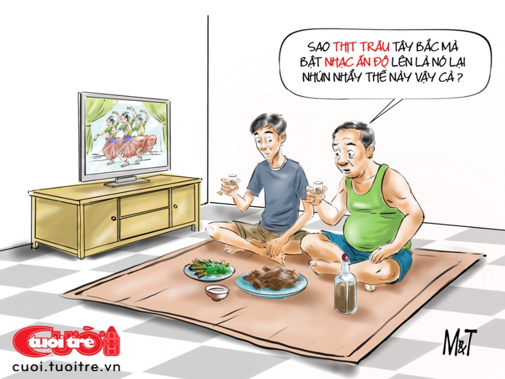 Thịt trâu nhảy múa - Ảnh 1.