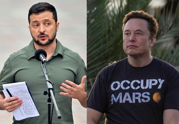 Tổng thống Zelensky trao Huân chương Tự do cho tỉ phú Elon Musk - Ảnh 1.