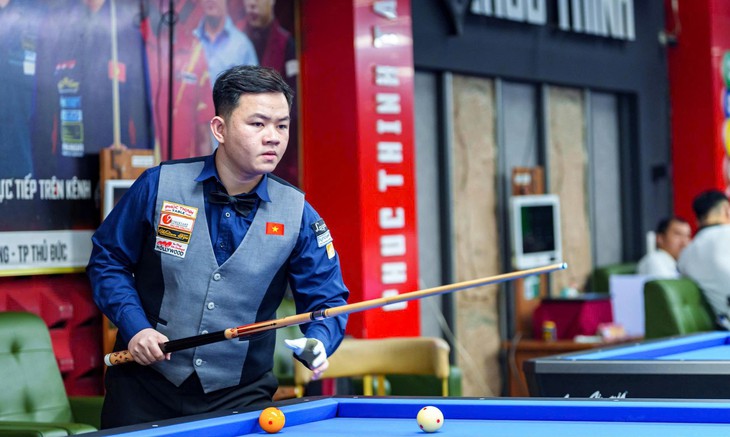 Bao Phương Vinh nhận về hơn 100 triệu đồng tiền thưởng từ Siêu cúp billiards - Ảnh 1.
