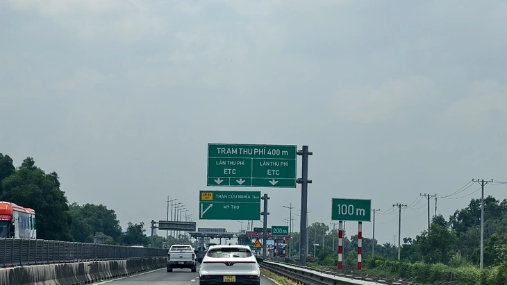 cách đo khoảng cách trên cao tốc để không bị phạt - Ảnh 2.