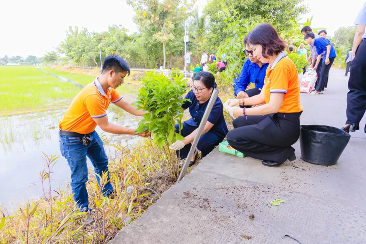 Tuổi trẻ TP.HCM thực hiện chuỗi hoạt động nghĩa tình, chung tay làm đẹp mỹ quan đô thị chào Quốc khánh - Ảnh 5.