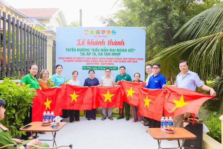 Tuổi trẻ TP.HCM thực hiện chuỗi hoạt động nghĩa tình, chung tay làm đẹp mỹ quan đô thị chào Quốc khánh - Ảnh 3.