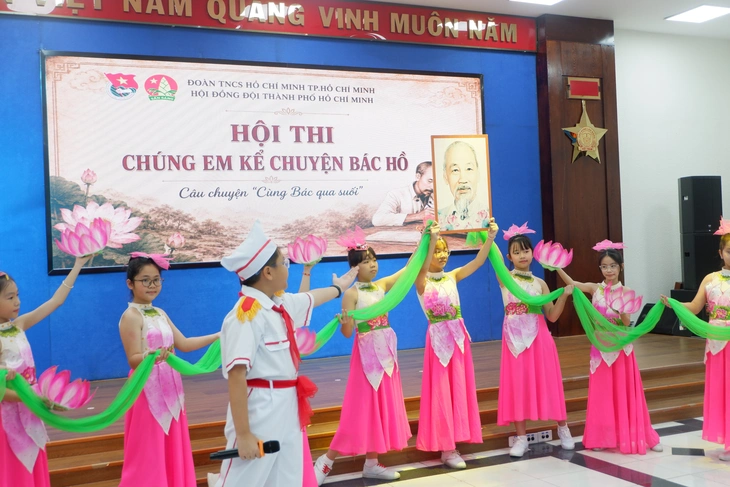 12 câu chuyện, vạn cảm xúc tại chung kết 'Chúng em kể chuyện Bác Hồ' - Ảnh 5.