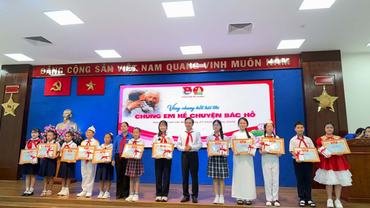 12 câu chuyện, vạn cảm xúc tại chung kết 'Chúng em kể chuyện Bác Hồ' - Ảnh 3.