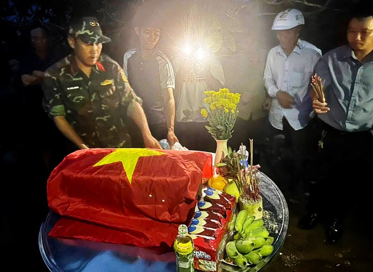 Quy tập được hài cốt liệt sĩ Nguyễn Văn Giai nhờ ký ức đồng đội - Ảnh 2.
