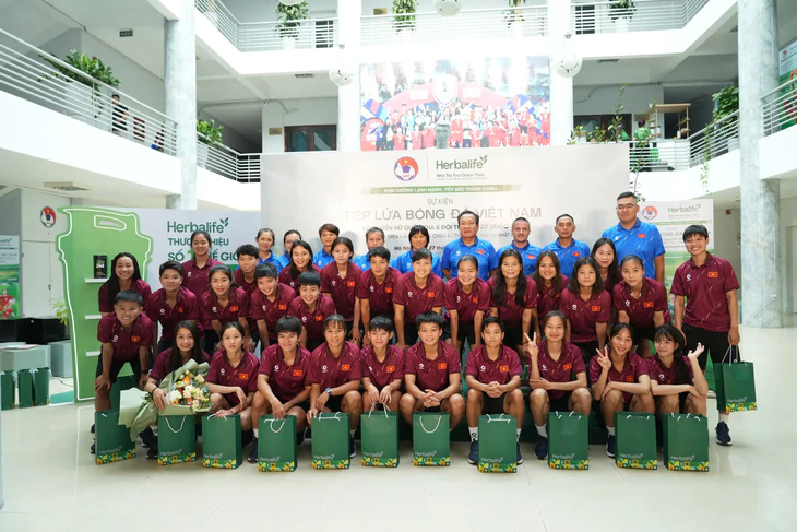 Herbalife ‘tiếp lửa’ U23 Việt Nam, đội tuyển nữ Việt Nam trước thềm ASIAD 2026 - Ảnh 3.