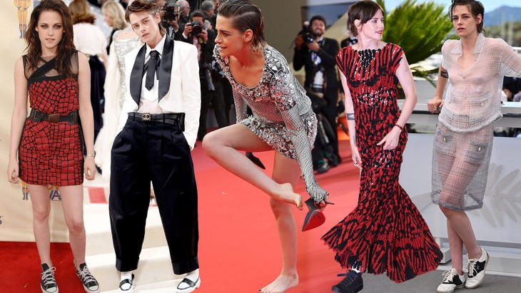 Kristen Stewart chưa bao giờ tuân theo 'luật chơi' giày dép - Ảnh 1.