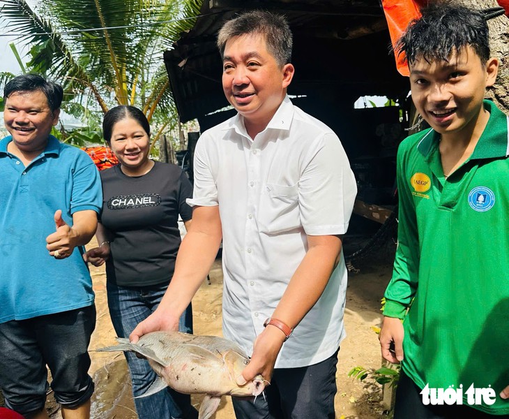 Một số loài thuỷ sản bản địa quý hiếm xuất hiện trở lại ở Đồng Tháp - Ảnh 2.