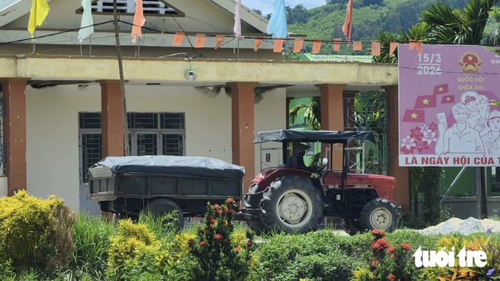 Mời người liên quan vụ cát tặc hoành hành sông Trà Bồng làm việc - Ảnh 3.