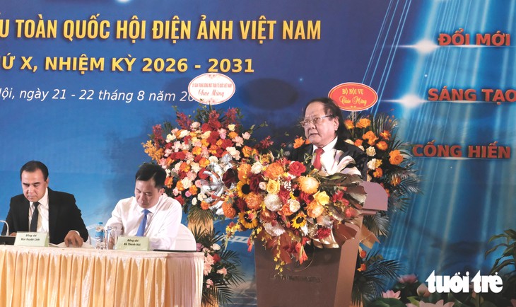 Ông Đỗ Lệnh Hùng Tú tái đắc cử Chủ tịch Hội Điện ảnh Việt Nam - Ảnh 2.