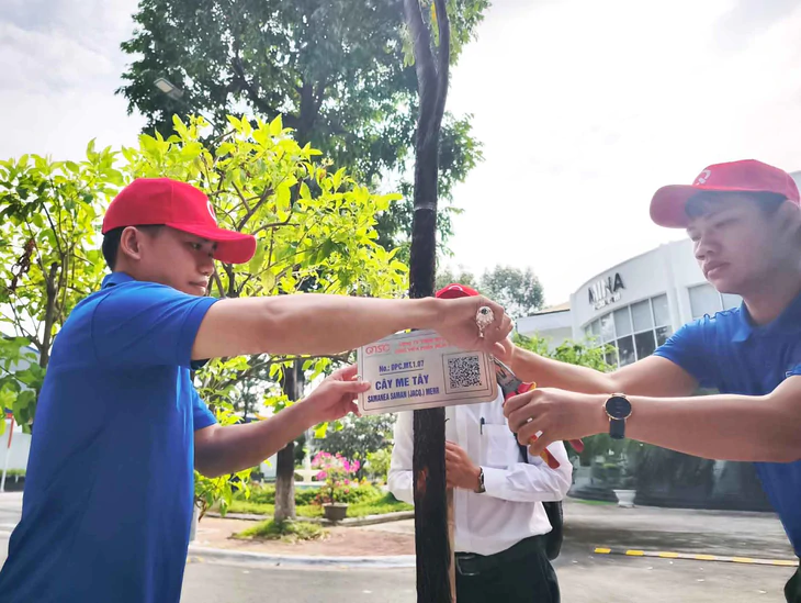 Gắn mã QR cho cây xanh tại QTSC năm 2026 , nâng cao quản lý và bảo vệ môi trường - Ảnh 1.
