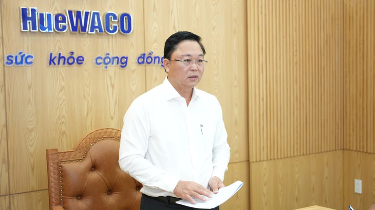 Chủ tịch TP Huế: Không để người dân thiếu nước sinh hoạt - Ảnh 1.